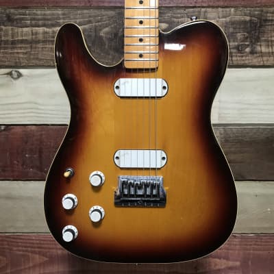 Fender Elite Telecaster with Maple Fretboard 1984  Brown Sunburst Left Hand for sale