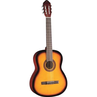 Eko CS10 Sunburst 4/4 Classical Guitar imagen 1