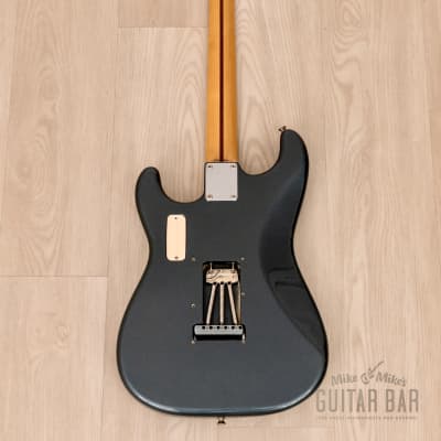 2008 Fender Stratocaster ‘54 Vintage Reissue ST54-LS Gunmetal Blue, Near-Mint w/ Lace Sensor, Japan CIJ image 3