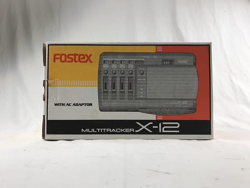 Fostex X-12 4 Track Multitracker Analog Multi-track Cassette Tape Recorder  - Fully Operational