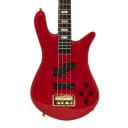 Spector Euro 4 Classic, Solid Red Gloss Gold Hardware