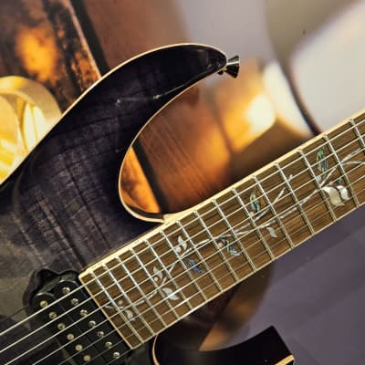 Ibanez RG8527-BRE j.custom 7-String Guitar, Black Rutile incl. Hardcase image 2