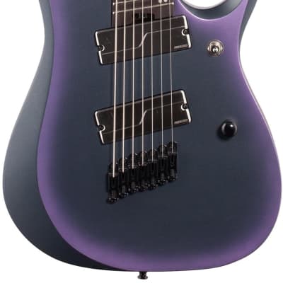 Ibanez Axion Label RGD71ALMS Electric Guitar -  Black Aurora Burst Matte image 4
