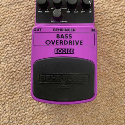 Behringer BOD 100 Bass Overdrive Pedal for sale