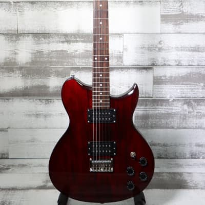 USED Washburn WI-14 Idol Series Electric Guitar - Trans Red - Near Mint with Gig Bag image 2
