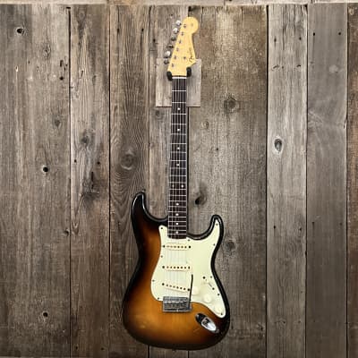 Fender Stratocaster Slab Board 1959 - Sunburst image 2