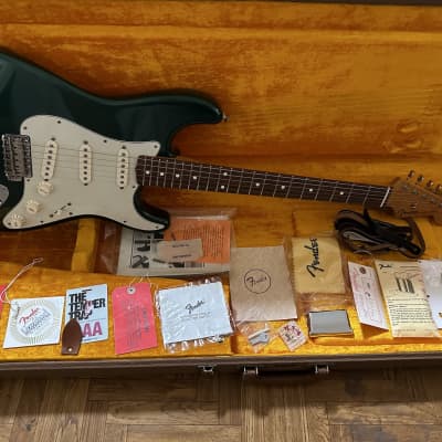 Fender American Vintage '62 Stratocaster 2000s - Sherwood Green image 1