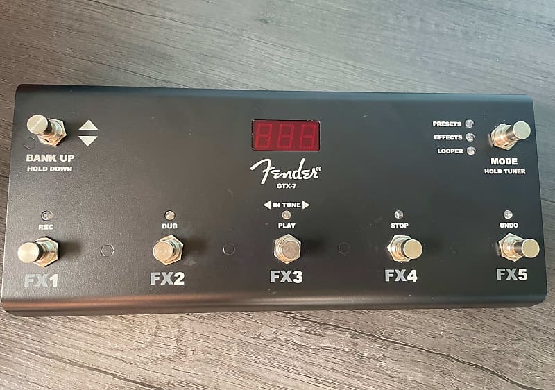 Fender GTX7 Footswitch for Mustang GTX Amplifiers Reverb