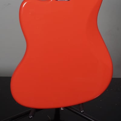 Fender Noventa Jazzmaster, Fiesta Red, Maple fb, w/deluxe gig bag image 4