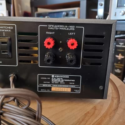 Kenwood KA-305 Integrated Amplifier Complete Service and Restoration (941611) image 11