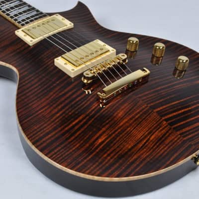 ESP Eclipse 40th Anniversary Guitar in Tiger Eye Finish image 4