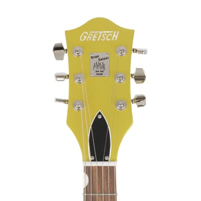 Gretsch G6120T-HR Brian Setzer Signature Hot Rod Hollow Body With Bigsby - Lime Gold, Rosewood Fingerboard image 7
