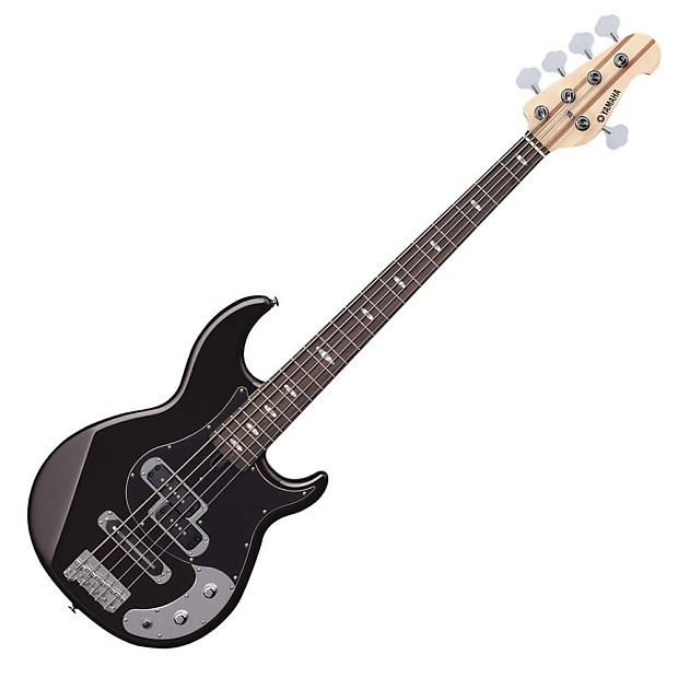 Yamaha BB425X-BL 5-String Bass Black w/ Rosewood Fretboard image 1