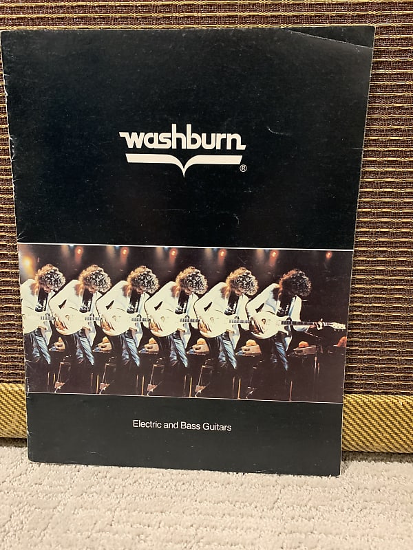 Washburn Catalog 1980 Plus Extras Reverb