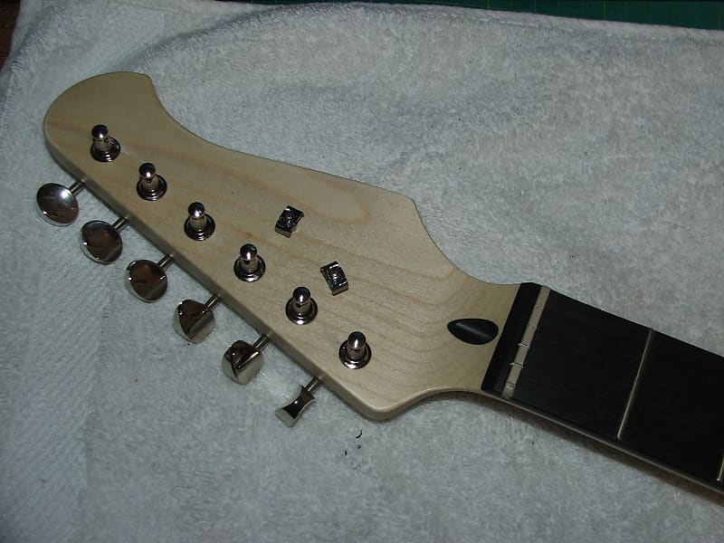 Loaded guitar neck......vintage tuners....22 frets...unplayed.....#21 image 1