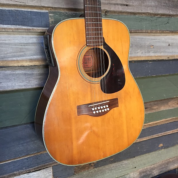 Yamaha FG-230 12-String Jumbo Dreadnought Natural | Reverb Canada