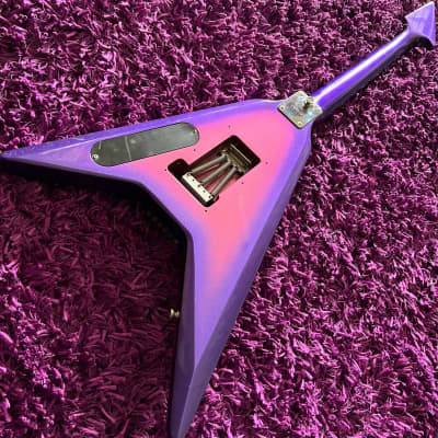 1984 Greco Japan GTV-60 TUSK Flying V Purple Burst | Reverb 1984 Greco Japan GTV-60 TUSK Flying V Purple Burst | Reverb