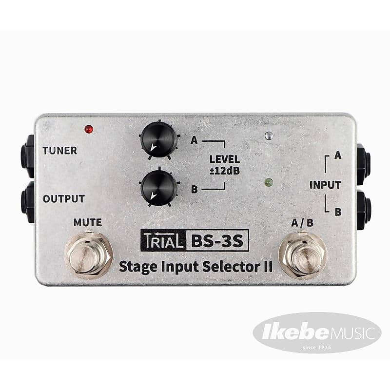 ベース TRIAL BS-3S Stage Input Selector II TRIAL BS-3S [Stage Input Selector II] | Reverb