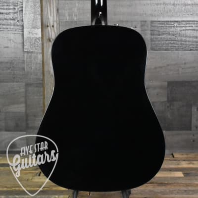 Fender CD-60 Dreadnought Acoustic - Black Gloss with Hard Shell Case image 5