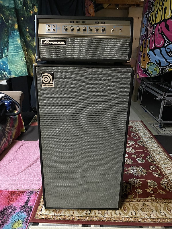 Ampeg Stack - Ampeg SVT-VR Head / SVT-AV 8x10 Cab - | Reverb