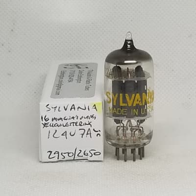 ☆シルバニア/SYLVANIA 12AX7 1961年製 for BALDWIN NOS? 2本組