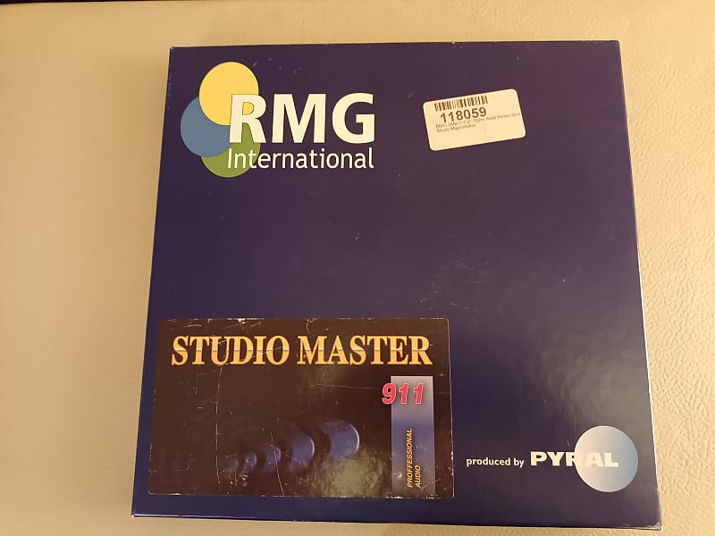 RMG/EMTEC 1/2" Studio Mastering Tape 911 series image 1