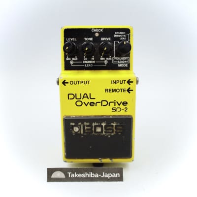 Reverb.com listing, price, conditions, and images for boss-sd-2-dual-overdrive