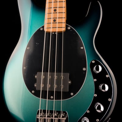 Ernie Ball Music Man StingRay Special Bass Frost Green Pearl with Mono Case image 7