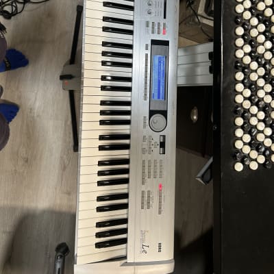 Korg Triton LE 61-Key 62-Voice Polyphonic Workstation 2000 - 2002 - Silver