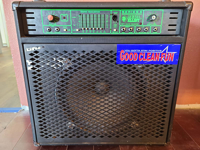 ジャンク TRACE ELLIOT GP7 SERIES 6 プリアンプ Trace Elliot Series 6 GP7 Graphic Preamplifier Overlay NOS