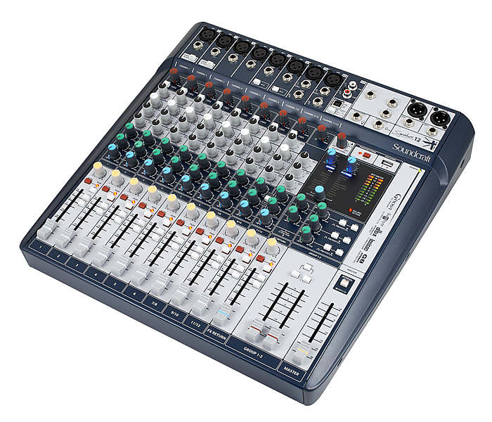 (ジャンク扱い)Soundcraft Signature12アナログミキサー ジャンク扱い)Soundcraft Signature12アナログミキサー