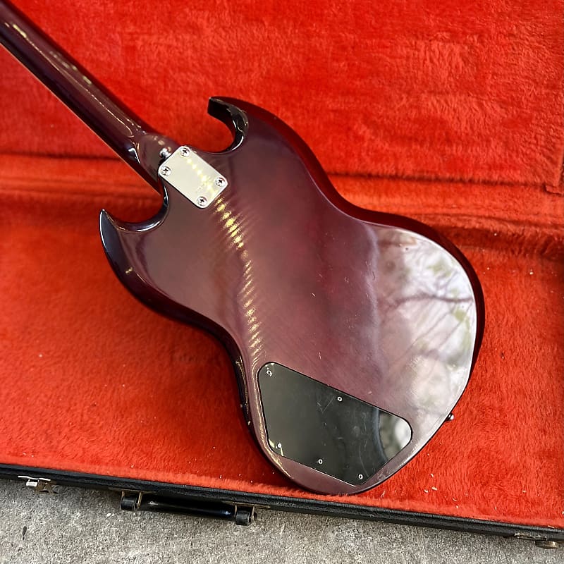 Greco SG c 1970's - Oxblood Gneco Matsumoku original vintage