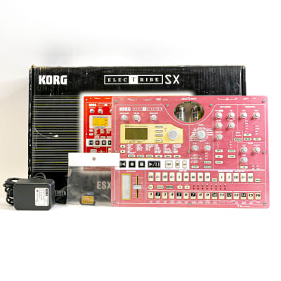 Korg ESX1 Electribe SX Vacuum Tube Production Sampler & Sequencer with Box, Power Supply, SD Card