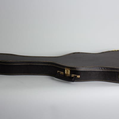 Fender  Musicmaster Solid Body Electric Guitar (1971), ser. #313168, black chipboard case. image 11
