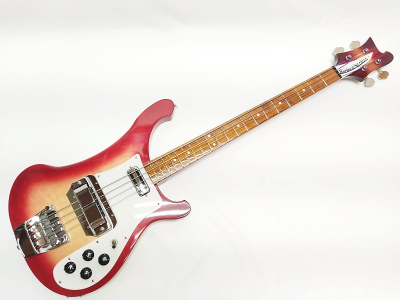 Rickenbacker 4001 C64 Fireglo Made in USA 2002 Solid Body Electric Bass  Guitar, C3005