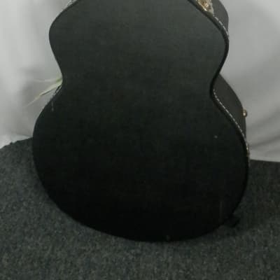 Ibanez AEB10BE-BK-14-02 Black Acoustic Electric Bass with case used image 17