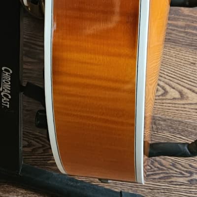 David Wallace Custom Guitar Robert Anderson Model AT-1030  2013 - Orange image 8