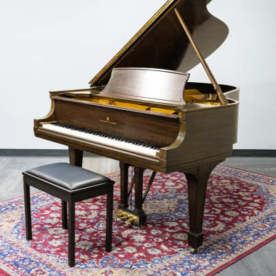 Steinway & Sons L WAL Grand Piano | Satin Brown | SN: 259149 image 1