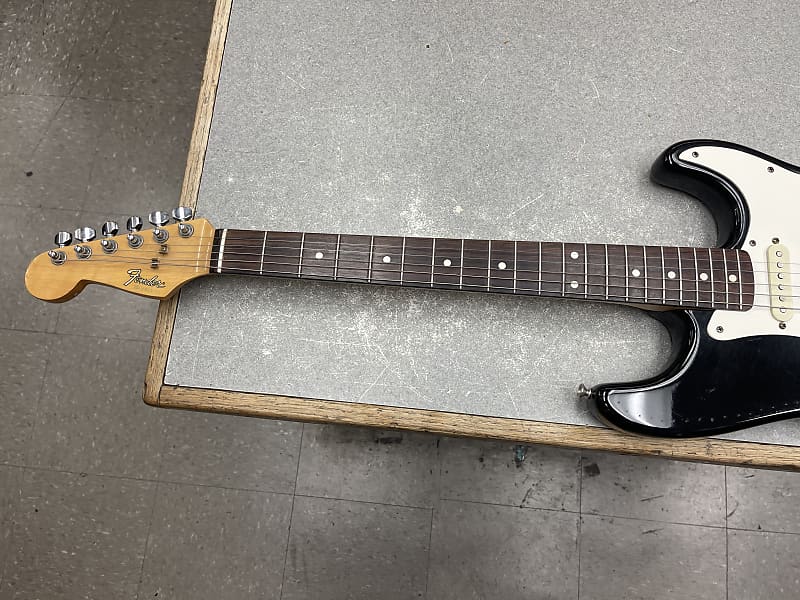 1984-1987 Fender MIJ Stratocaster Partscaster Black Lefty