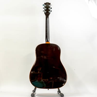 1970s Hayashi Rider Custom Model J-410 Dreadnought Acoustic Guitar with Case image 6
