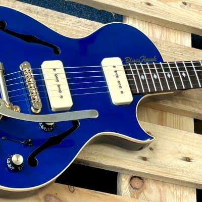 Gibson Blueshawk Maestro 1998 - Chicago Blue for sale