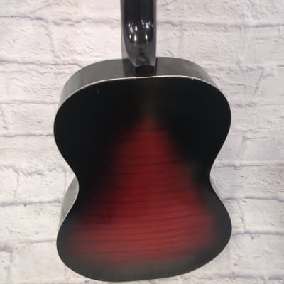 Egmond Red Short Scale Acoustic Guitar image 8
