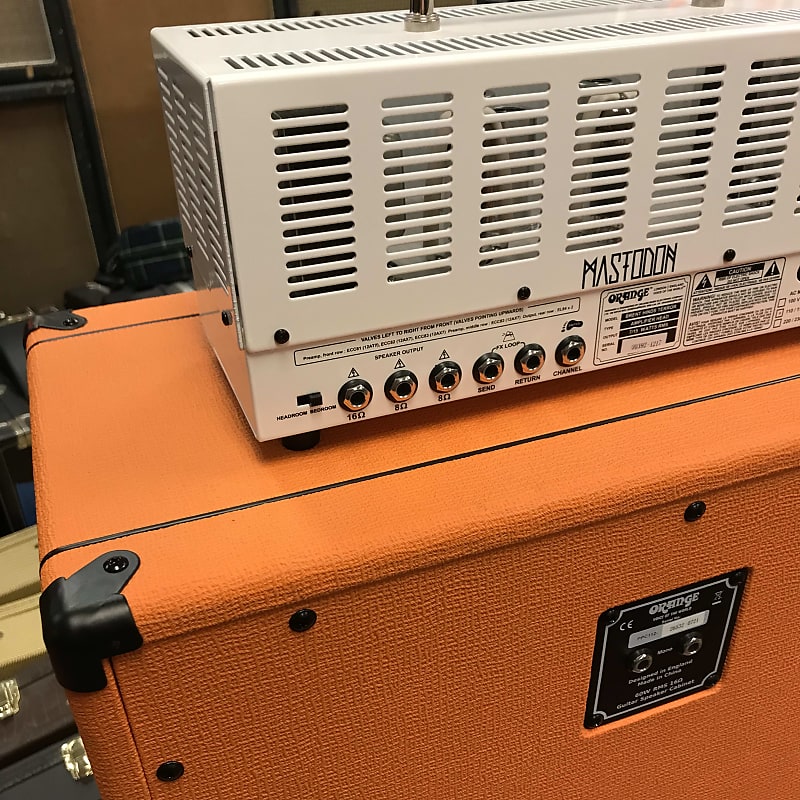 Orange brent hinds terror 15w signature valve shop amp head