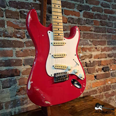 Peavey USA Predator Electric Guitar (1990s - Red Relic) image 3