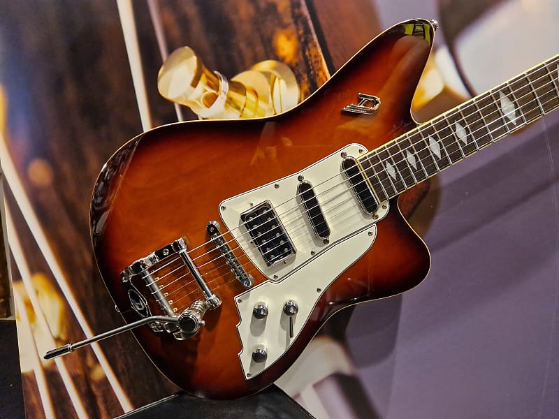 Duesenberg Paloma Vintage Burst, 6-String E-Guitar + Custom Line GigBag image 1