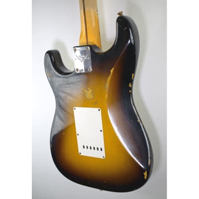Fender 57 Stratocaster Custom Shop Relic 2-color sunburst image 5