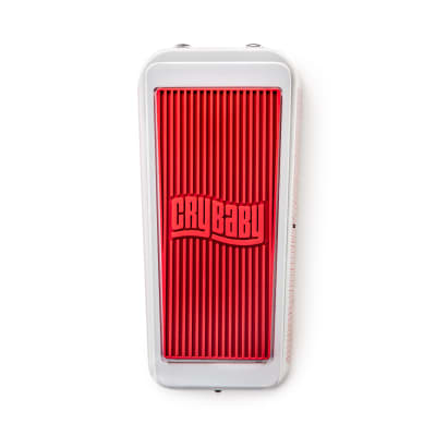 Dunlop CBJ95SW Cry Baby Junior Wah Special Edition White Effects Pedal image 5