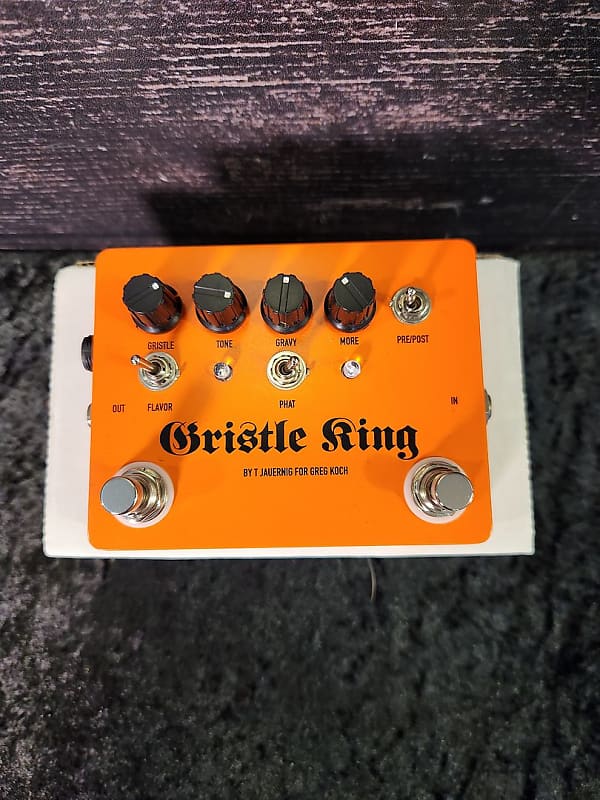 T. Jauernig Electronics Gristle King Overdrive Guitar Effects Reverb
