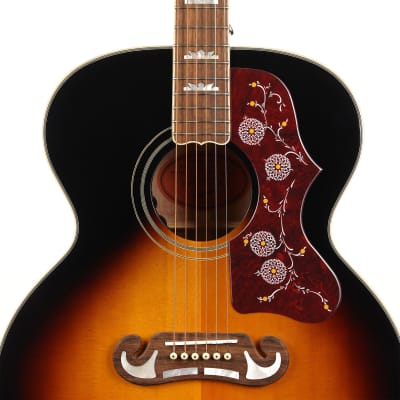 Epiphone Inspired by Gibson J-200 Acoustic-Electric Aged Vintage Sunburst Gloss image 5