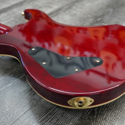 AIO Wolf W400 Electric Guitar - Red Burst image 13